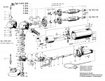 Bosch 0 601 311 005  Angle Grinder 110 V / Eu Spare Parts